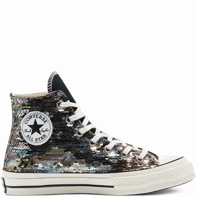 Férfi Converse Chuck 70 Sequins Magasszárú Cipő CO4928536 Arany